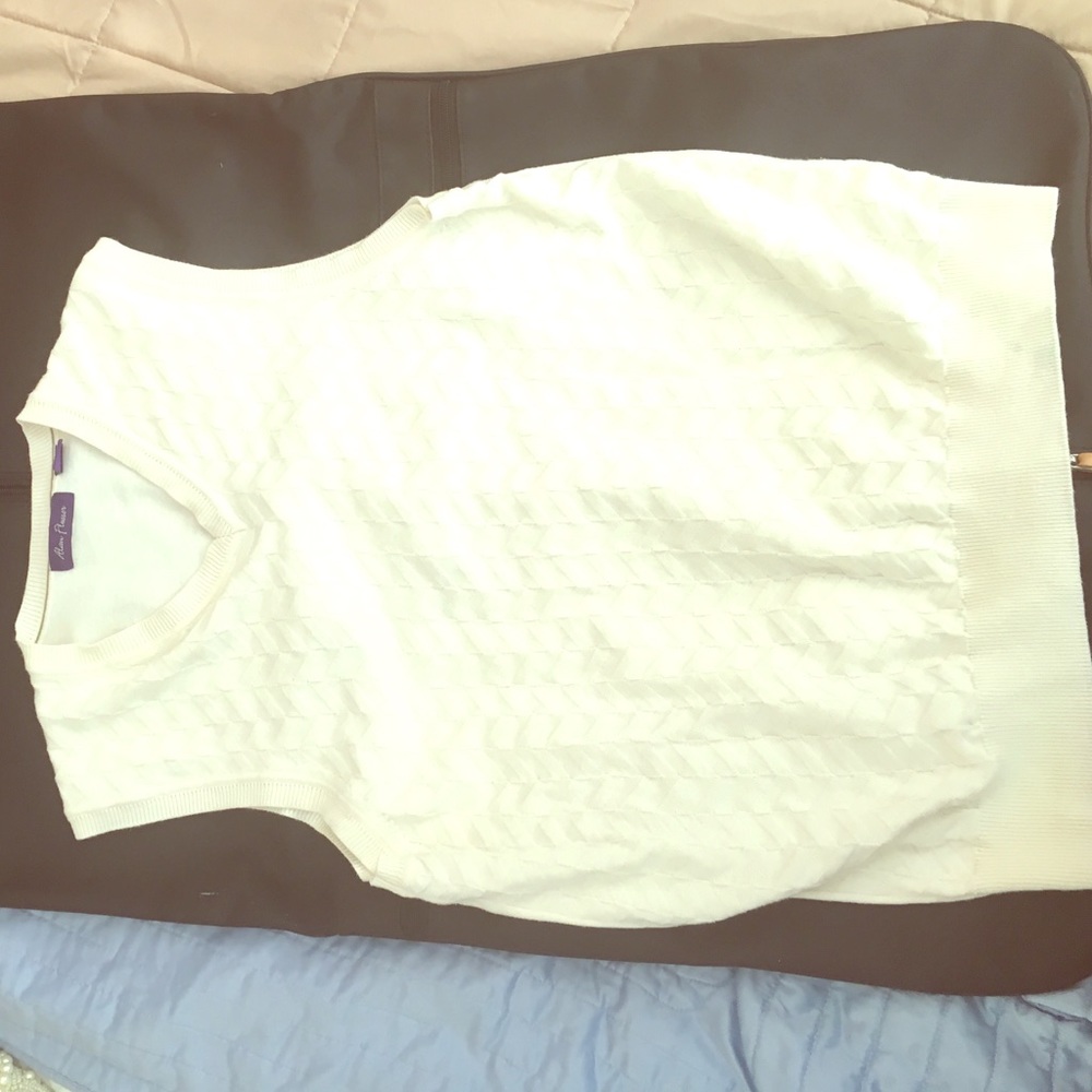 Allan flusser White Sweater vest